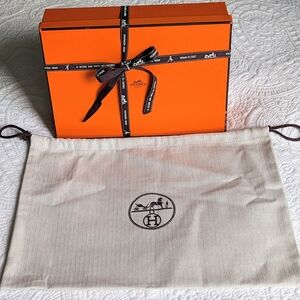 Hermes Bag Box + Dust Bag
